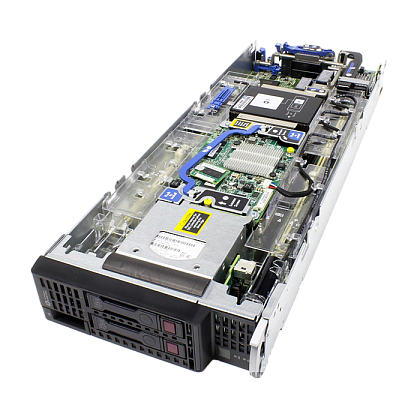 Сервер HP BL460c G8 noCPU 16хDDR3 softRaid P220i SFP+ 2 х10Gb/s 2х2,5" FCLGA2011 (5)