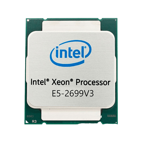 Серверный процессор б/у Intel E5-2699v3 FCLGA2011-3 2.3Ghz-3.6GHz 45MB