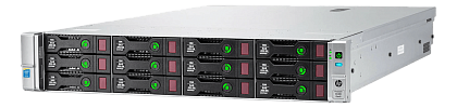 Сервер HP DL380 G9 noCPU 24хDDR4 P440ar 2GB iLo 2х500W PSU Ethernet 4х1Gb/s 12х3,5" FCLGA2011-3